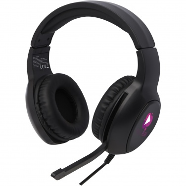 Logo trade advertising products image of: Gleam gaming headphones