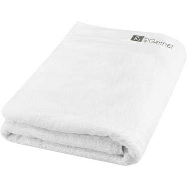 Logo trade corporate gift photo of: Ellie 550 g/m² cotton towel 70x140 cm