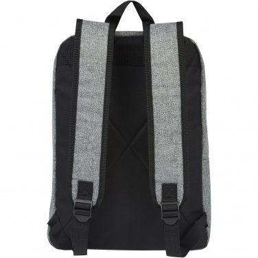 Logotrade promotional merchandise picture of: Reclaim 15" GRS recycled two-tone laptop backpack 14L