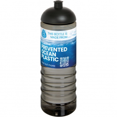 Logo trade corporate gift photo of: H2O Active® Eco Treble 750 ml dome lid sport bottle 