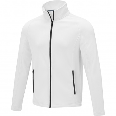 Logo trade promotional merchandise image of: Zelus men's fleece jacket