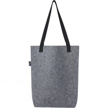 Logotrade corporate gift image of: Felta GRS recycled felt tote bag with wide bottom 12L