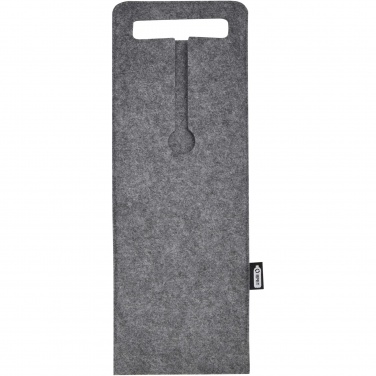 Logotrade advertising product picture of: Felta 75 cl GRS recycled felt wine bag