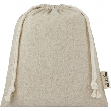 Logo trade advertising products picture of: Pheebs 150 g/m² GRS recycled cotton gift bag medium 1.5L