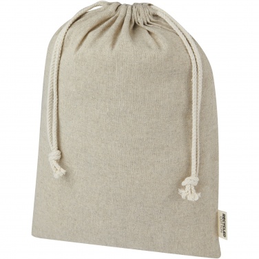 Logo trade promotional product photo of: Pheebs 150 g/m² GRS recycled cotton gift bag large 4L
