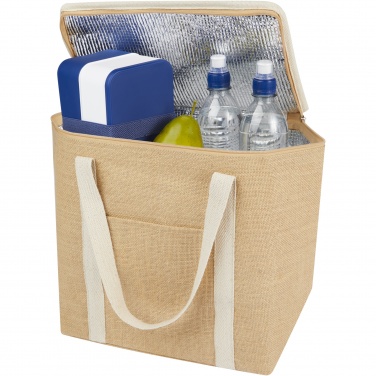 Logotrade promotional giveaways photo of: Juta 300 g/m² jute cooler bag 19L