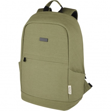 Logotrade advertising product picture of: Joey 15.6" GRS recycled canvas anti-theft laptop backpack 18L