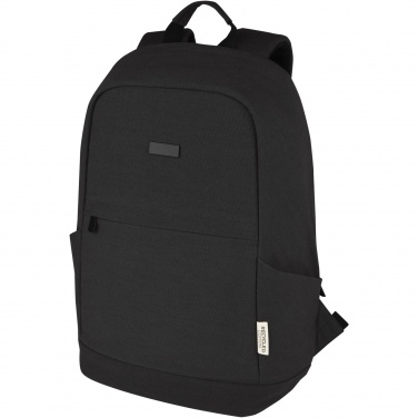Logotrade corporate gifts photo of: Joey 15.6" GRS recycled canvas anti-theft laptop backpack 18L