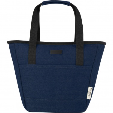 Logo trade advertising products picture of: Joey 9-can GRS recycled canvas lunch cooler bag 6L