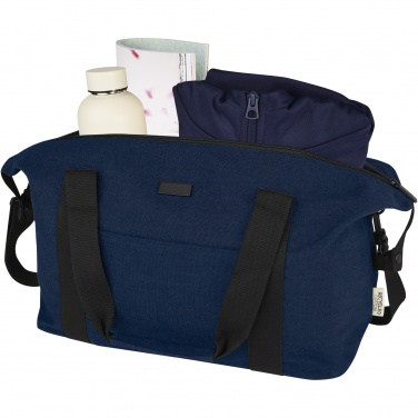 Logotrade promotional items photo of: Joey GRS recycled canvas sports duffel bag 25L