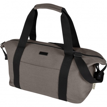 Logo trade promotional product photo of: Joey GRS recycled canvas sports duffel bag 25L