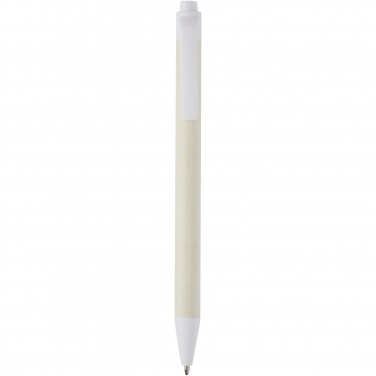 Logo trade business gift photo of: Dairy Dream recycled milk cartons ballpoint pen