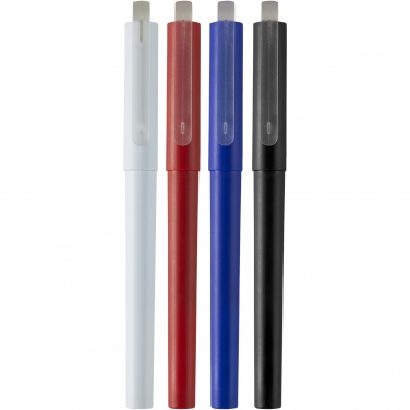 Logotrade promotional item picture of: Mauna recycled PET gel rollerball pen