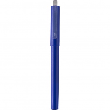 Logo trade promotional items image of: Mauna recycled PET gel rollerball pen