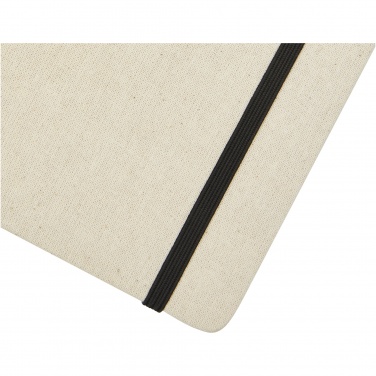 Logotrade promotional products photo of: Tutico organic cotton hardcover notebook