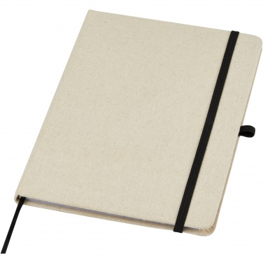 Logotrade promotional product picture of: Tutico organic cotton hardcover notebook