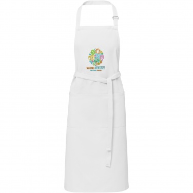 Logo trade promotional merchandise photo of: Andrea 240 g/m² apron with adjustable neck strap