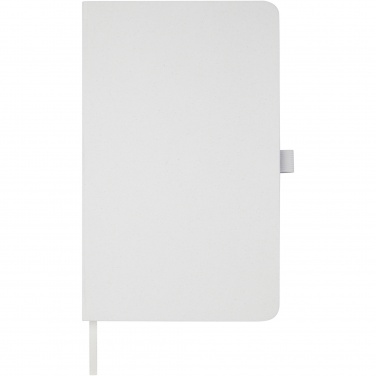 Logo trade promotional products image of: Fabianna crush paper hard cover notebook