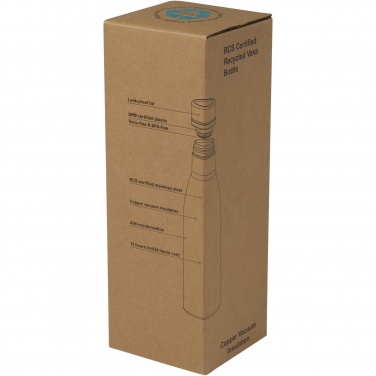 Logotrade advertising product picture of: Vasa 500 ml RCS certified recycled stainless steel copper vacuum insulated bottle