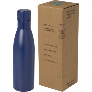 Logo trade promotional gift photo of: Vasa 500 ml RCS certified recycled stainless steel copper vacuum insulated bottle