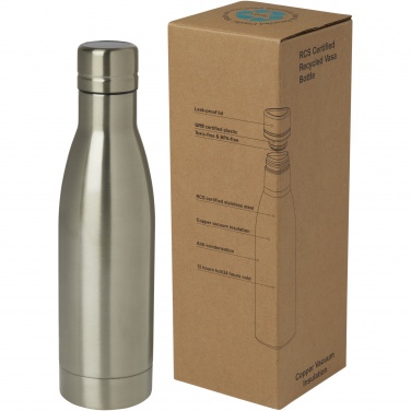 Logo trade business gift photo of: Vasa 500 ml RCS certified recycled stainless steel copper vacuum insulated bottle