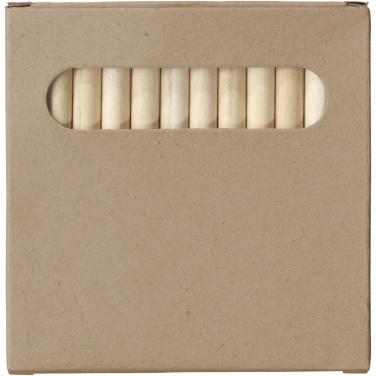 Logo trade promotional merchandise picture of: Artemaa 12-piece pencil colouring set