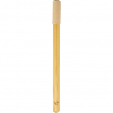 Logo trade promotional products image of: Perie bamboo inkless pen