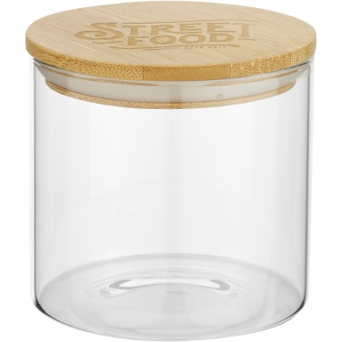 Logo trade promotional merchandise picture of: Boley 320 ml glass food container