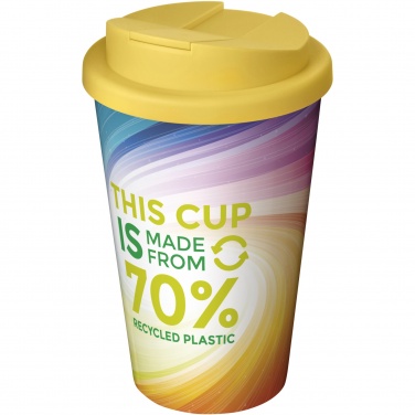 Logo trade corporate gifts picture of: Brite-Americano® Eco 350 ml spill-proof insulated tumbler