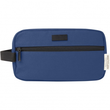 Logo trade advertising products picture of: Joey GRS recycled canvas travel accessory pouch bag 3.5L