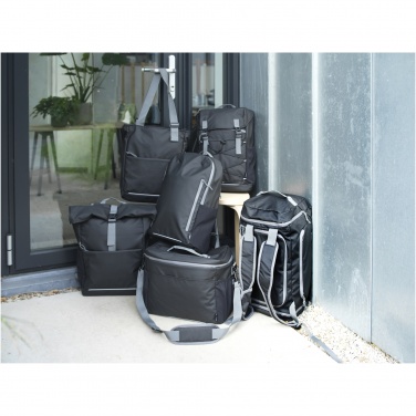 Logo trade advertising products picture of: Aqua 15" GRS recycled water resistant laptop backpack 21L