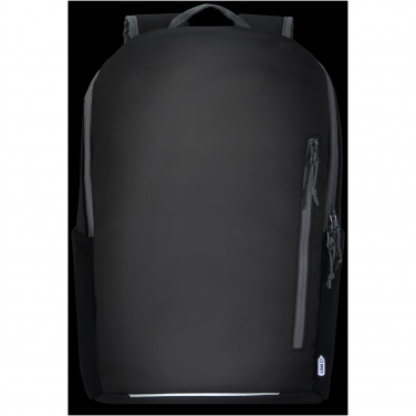 Logo trade promotional items picture of: Aqua 15" GRS recycled water resistant laptop backpack 21L