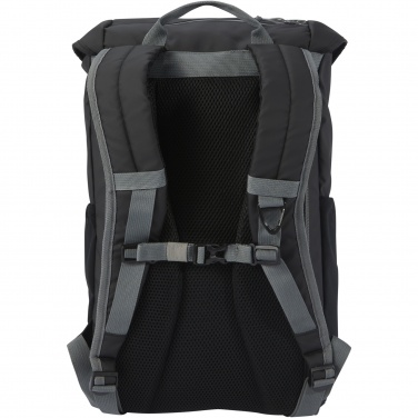 Logo trade business gift photo of: Aqua 15.6" GRS recycled water resistant laptop backpack 23L