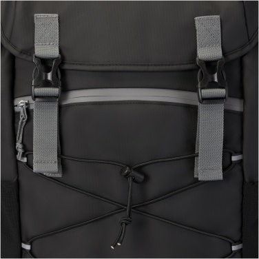 Logo trade promotional gifts image of: Aqua 15.6" GRS recycled water resistant laptop backpack 23L