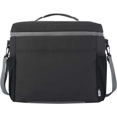 Logo trade corporate gifts picture of: Aqua 20-can GRS recycled water resistant cooler bag 22L