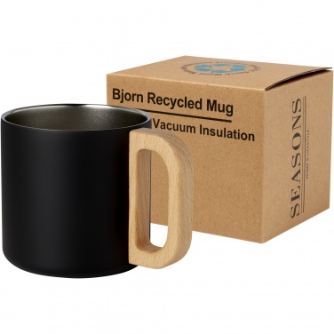 Logotrade promotional gift picture of: Bjorn 360 ml RCS certified recycled stainless steel mug with copper vacuum insulation