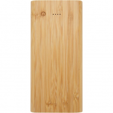 Logotrade business gift image of: Tulda 10.000 mAh bamboo power bank