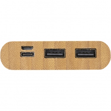 Logotrade advertising product picture of: Tulda 10.000 mAh bamboo power bank