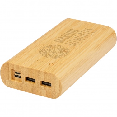 Logotrade promotional product picture of: Tulda 20.000 mAh bamboo power bank