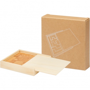 Logotrade corporate gift picture of: Bark wooden puzzle