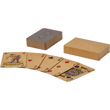 Logo trade promotional items image of: Ace playing card set