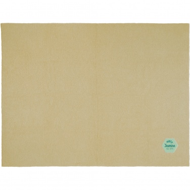 Logotrade advertising product picture of: Suzy 150 x 120 cm GRS polyester knitted blanket