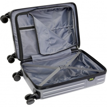 Logo trade promotional gift photo of: Rover 20" GRS recycled cabin trolley 40L