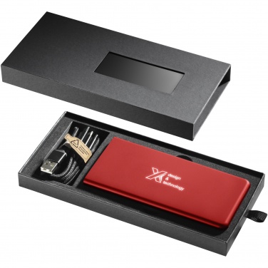 Logo trade business gifts image of: SCX.design P15 light-up 5000 mAh power bank