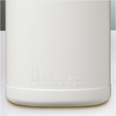 Logo trade promotional items image of: Baseline 500 ml recycled sport bottle with flip lid