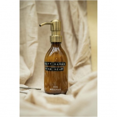Logo trade promotional merchandise image of: Wellmark Soft Hands 250 ml hand lotion dispenser