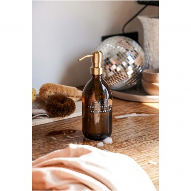 Logo trade promotional merchandise picture of: Wellmark Bubbles 500 ml hand soap dispenser