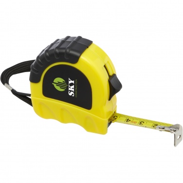 Logo trade promotional merchandise picture of: Rule 3-metre RCS recycled plastic measuring tape