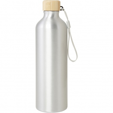 Logo trade corporate gift photo of: Malpeza 770 ml RCS certified recycled aluminium water bottle