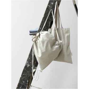 Logo trade advertising product photo of: Pheebs 150 g/m² Aware™ drawstring bag